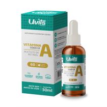 Vitamina A 5000ui 30ml Liquida - Uvits Vitamina A 5000ui 30ml Liquida - Uvits