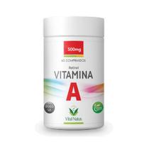 Vitamina A - 60 Cápsulas (500mg) - Vital Natus