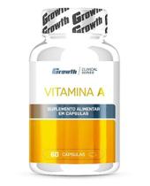 Vitamina A - 60 Cápsulas - Growth Supplements - Suplemento Sabor:Sem Sabor - Vitamina A - 60 Cápsulas - Growth Supplements - Suplemento Sabor:Sem Sabor -