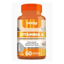 Vitamina A 60cps (1 ao dia) Duom