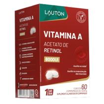 Vitamina A 8.000 UI 60 comprimidos - Lauton