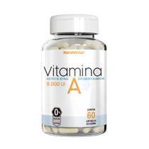 Vitamina A Acetato De Retinol 8000ui 60 Cápsulas Natunéctar