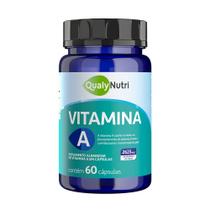 Vitamina A Acetato De Retinol Concentrado QualyNutri 60 Capsulas Vitamina A Acetato De Retinol Concentrado QualyNutri 60 Capsulas