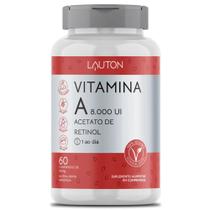 Vitamina A Com 60 Capsulas - Lauton Nutrition