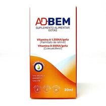 Vitamina a+d adbem gotas frasco 20ml