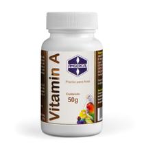Vitamina A para Pássaros 50g Deficiência Nutritiva Cuidado Penas Ossos e Olhos Amgercal