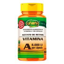 Vitamina A Unilife 60 Cápsulas Vitamina A Unilife 60 Cápsulas