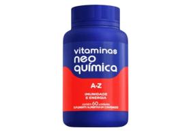Vitamina A-Z Imunidade e Energia c/ 60 Comp. - NeoQuímica Vitamina A-Z Imunidade e Energia c/ 60 Comp. - NeoQuímica