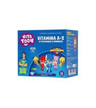 Vitamina A-Z Os Aventureiros 30 Gomas Morango Vitatoon Vitamina A-Z Os Aventureiros 30 Gomas Morango Vitatoon