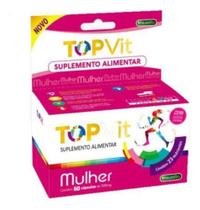 Vitamina A-Z Top Vit. 60 Cápsulas 500mg - Mulher - Topvit