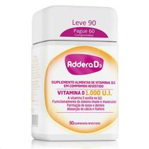 Vitamina Addera D3 1.000ui com 90 Comprimidos Original