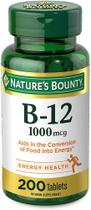 Vitamina B12 1.000mcg Nature s Bounty 200 Tablete - Nature's Bounty