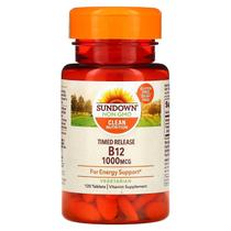 Vitamina B12 1000 Mcg 120 Tablets Sundown Naturals importado