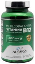 Vitamina B12 1000mcg - 60 Caps - Allways Health