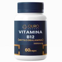Vitamina B12 1000mcg Metilcobalamina Autêntica 60 ou 120 cápsulas