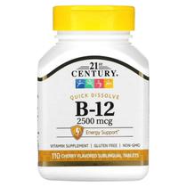 Vitamina B12 2500 Mcg 110 Tabs 21st Century