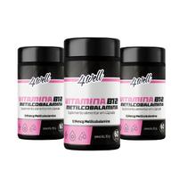 Vitamina B12 4well - Metilcobalamina 9,94mcg - 60 cápuslas - Combos 3 Potes Vitamina B12 4well - Metilcobalamina 9,94mcg - 60 cápuslas - Combos 3 Potes