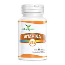 Vitamina b12 500mg 60 caps - Natural Green