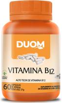 Vitamina B12 60 Capsulas Duom Cianocobalamina Vitamina B12 60 Capsulas Duom Cianocobalamina
