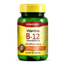 Vitamina B12 60 Cápsulas Maxinutri