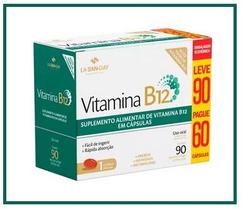 Vitamina B12 750Mg Com 90 Cápsulas Softgel - La San-Day