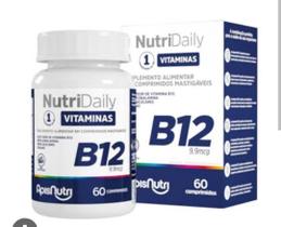 Vitamina B12 9,9Mcg Metilcobalamina Mastigavel 60 Cps