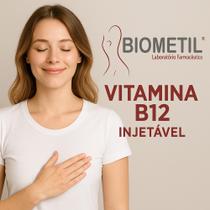 Vitamina B12 biometil (Metilcobalamina) 2500mcg/ml - Frasco com 10-ml