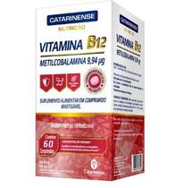 Vitamina B12 Catarinense Nutrição Frutas Vermelhas 60 Comprimidos Mastigáveis Vitamina B12 Catarinense Nutrição Frutas Vermelhas 60 Comprimidos Mastigáveis