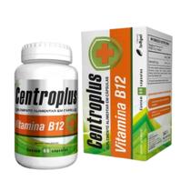 Vitamina B12 Centroplus 60 Cápsulas Auxilia no Metabolismo Vitamina B12 Centroplus 60 Cápsulas Auxilia no Metabolismo
