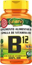 Vitamina B12 Cianocobalamina 450mg 60 Vegan Caps Unilife