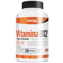 Vitamina B12 Cianocobalamina Alto Teor 1 Cápsula Ao Dia 120