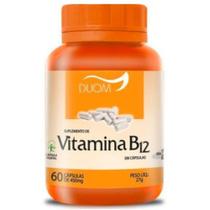 Vitamina B12 Cobalamina 1 Capsula Ao Dia Duom com 60 Capsulas Original