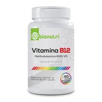 Vitamina B12 (Cobalamina) 60 Cápsulas 500mg - bionutri