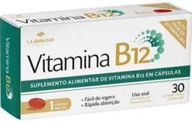 Vitamina B12 Com 30 Cápsulas Softgel - La San-Day - La San-Day Pharmaceutique