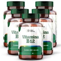 Vitamina B12 Com 60 Cápsulas 500Mg - Kit 5 Potes - Lider Vendas