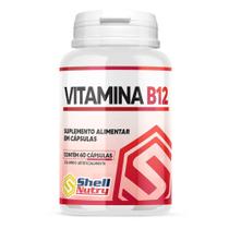 Vitamina B12 com 60 Cápsulas Shell Nutry