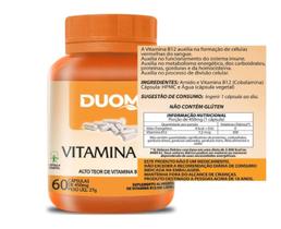 Vitamina B12 Duom C 60Cps - Duom