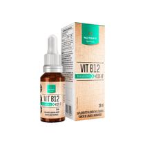 Vitamina B12 em Gotas Sabor Limão e Morango 20ml Nutrify
