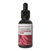 Vitamina b12 em gotas sublingual morango 20ml
