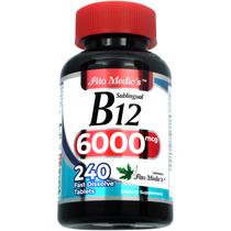 Vitamina B12 FITO MEDIC'S Lab 6000mcg 240 porções sublinguais