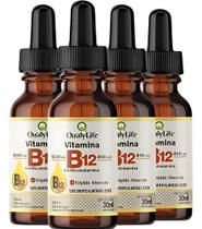 Vitamina B12 Gotas 4 X 30ml Qualylife