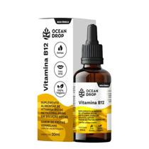 Vitamina B12 Gotas Metilcobalamina Sabor Frutas Vermelhas Ocean Drop 20ml