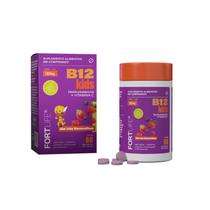 Vitamina B12 Kids 280mg 60 Comprimidos Mastigáveis Fortlife