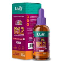Vitamina B12 Kids em Gota 30ml 600 Gotas Uvits