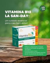 Vitamina B12 Leve 90 cápsulas pague 60 La san day Vitamina B12 Leve 90 cápsulas pague 60 La san day