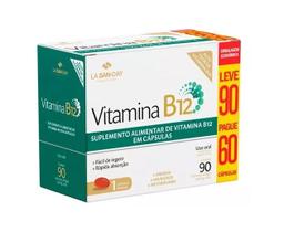 Vitamina B12 - Leve 90 Pague 60 Caps Softgel - La San-Day