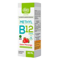Vitamina B12 Methyl Morango 30ml Unilife Vitamina B12 Methyl Morango 30ml Unilife
