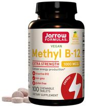 Vitamina B12 Metil Jarrow 1000mcg 100 Pastilhas Sabor Limão