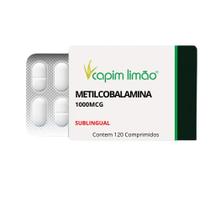Vitamina B12 Metilcobalamina 1.000mcg 120cp Sublingual