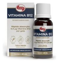 Vitamina B12 Metilcobalamina 20ml Gotas Sabor Menta Vitafor